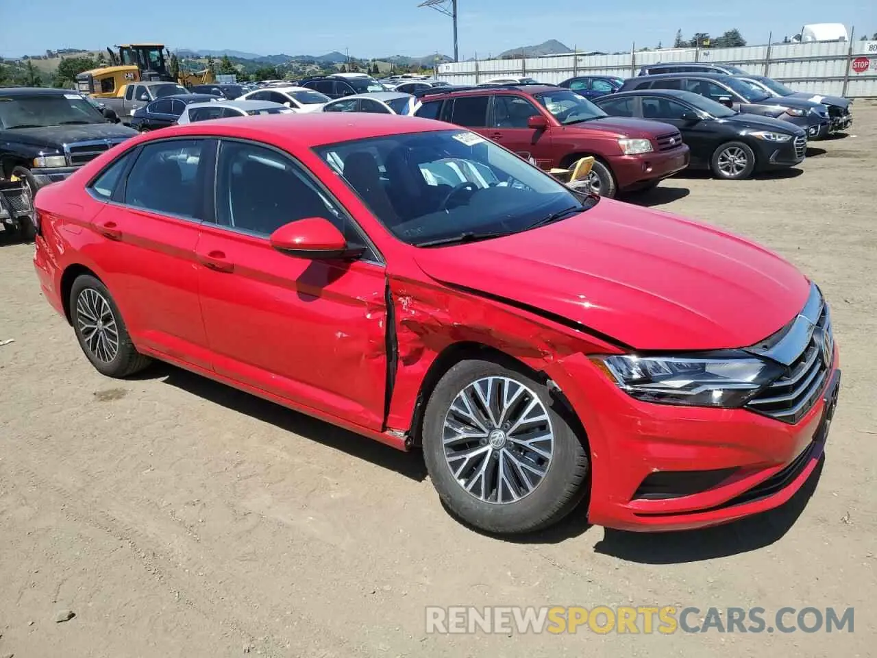 4 Photograph of a damaged car 3VWC57BU1MM002850 VOLKSWAGEN JETTA 2021