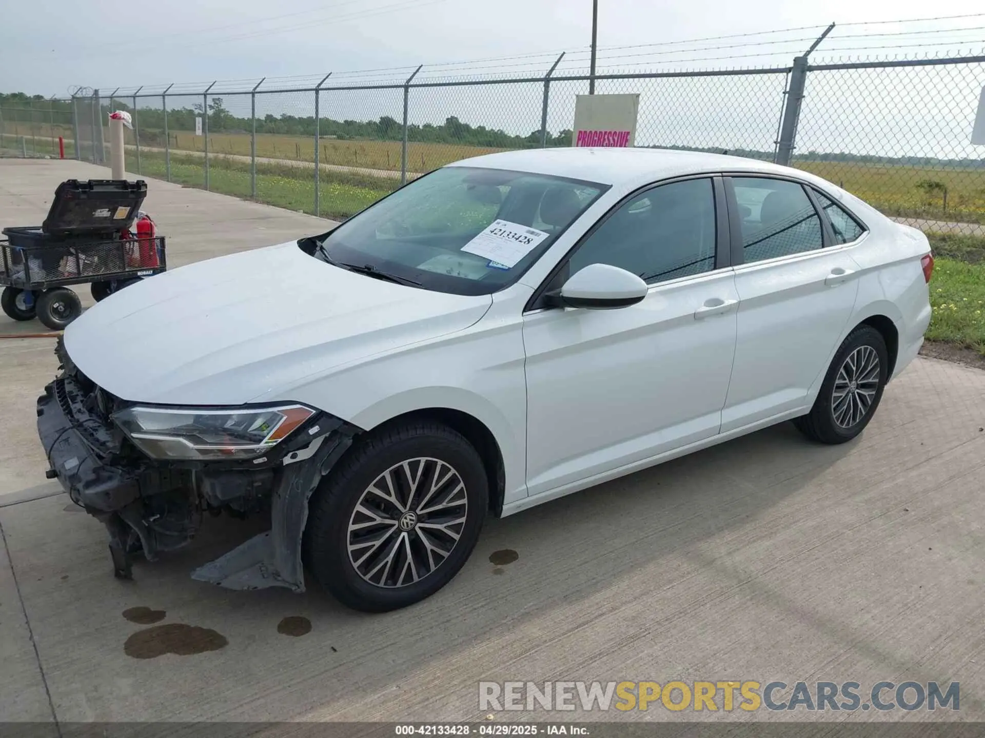 2 Photograph of a damaged car 3VWC57BU1MM003724 VOLKSWAGEN JETTA 2021