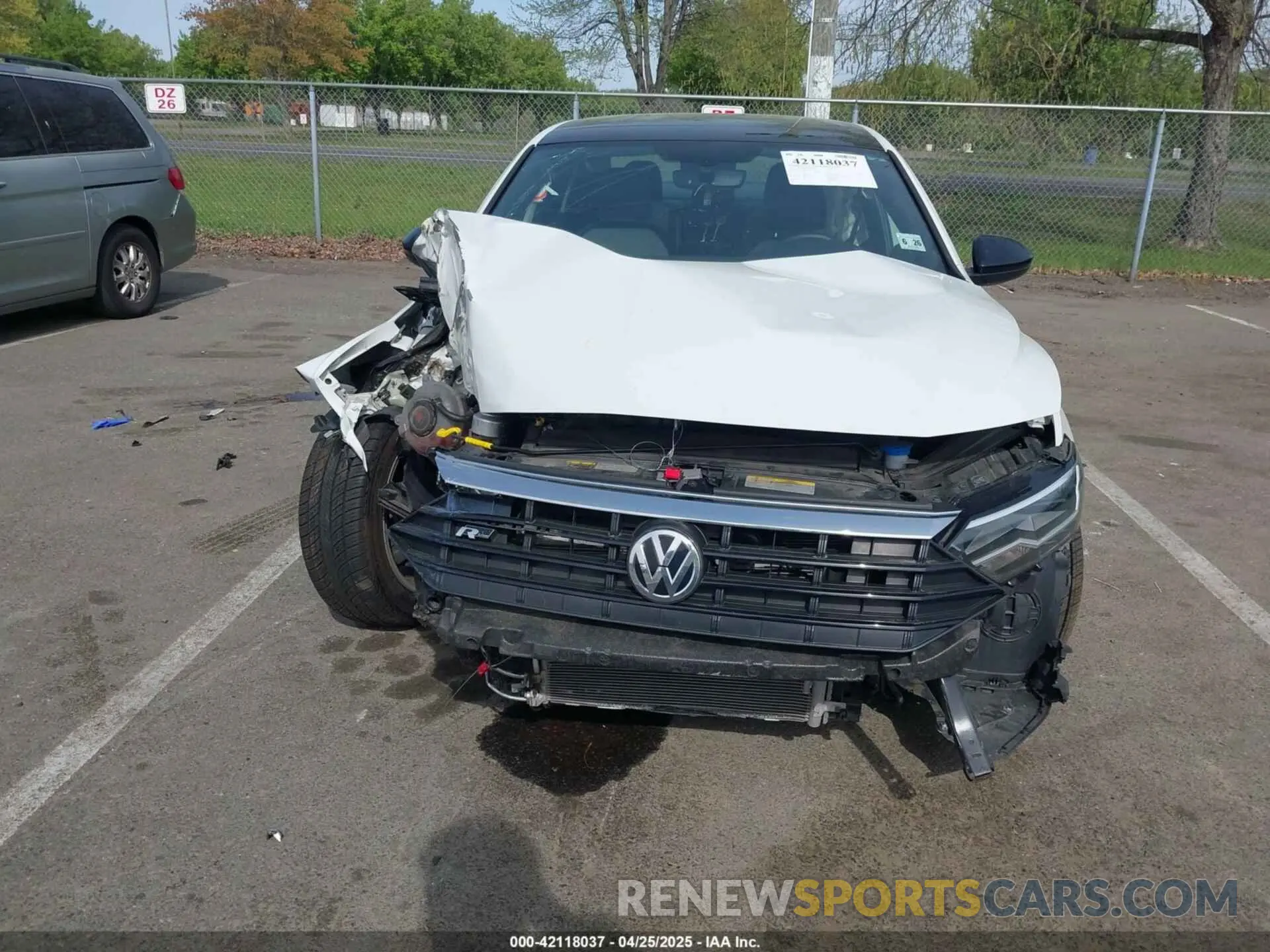 12 Photograph of a damaged car 3VWC57BU1MM007417 VOLKSWAGEN JETTA 2021