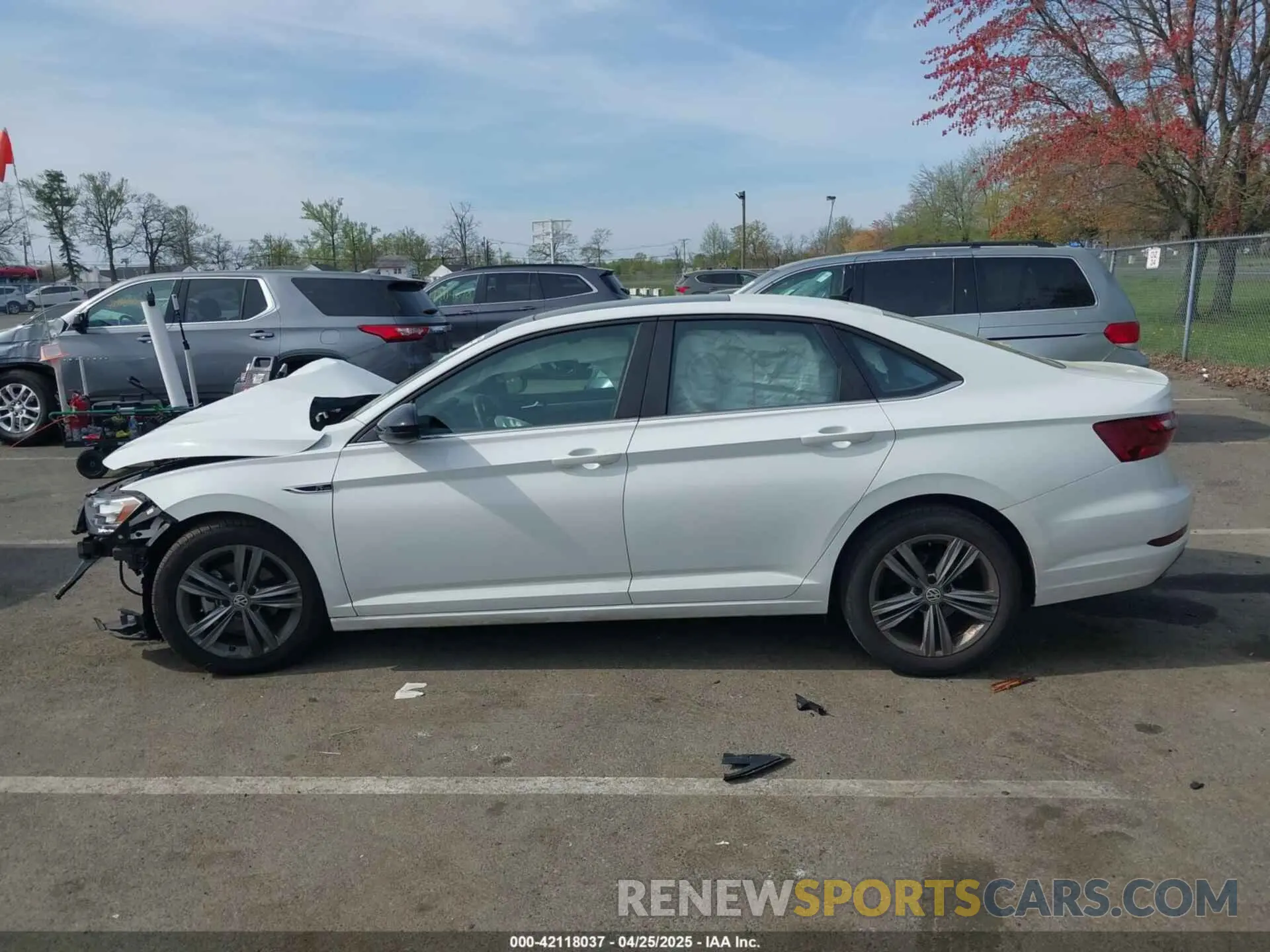 14 Photograph of a damaged car 3VWC57BU1MM007417 VOLKSWAGEN JETTA 2021