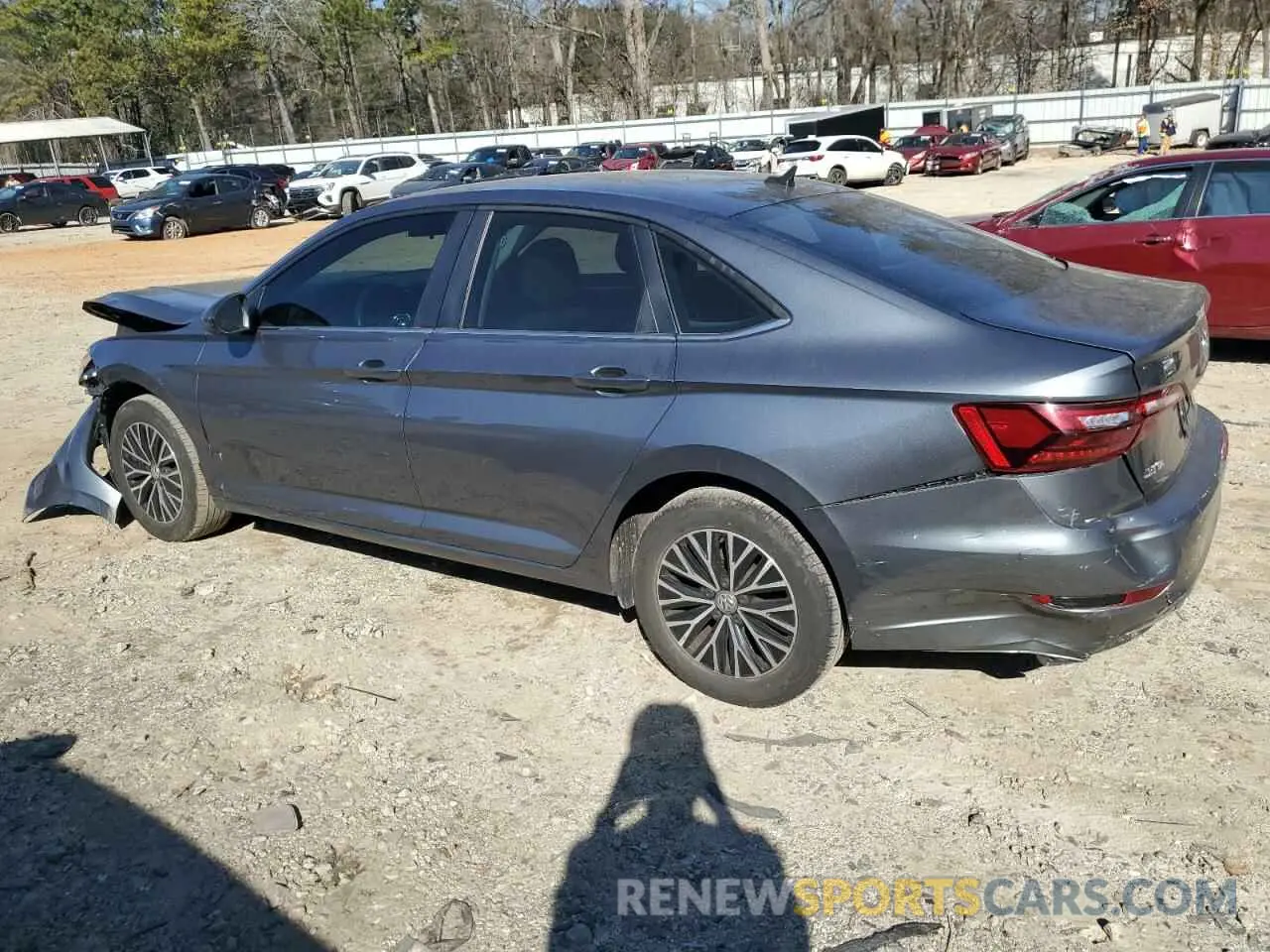 2 Photograph of a damaged car 3VWC57BU1MM011578 VOLKSWAGEN JETTA 2021
