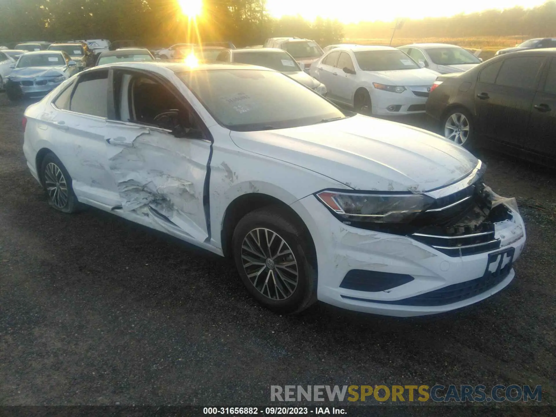 1 Photograph of a damaged car 3VWC57BU1MM017025 VOLKSWAGEN JETTA 2021