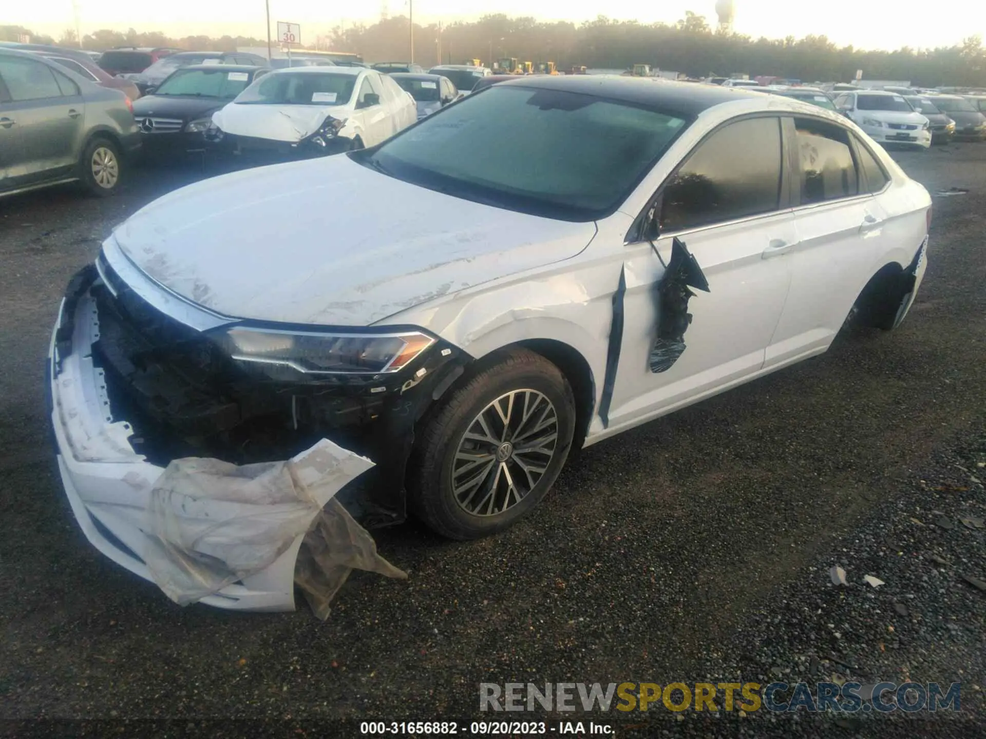 2 Photograph of a damaged car 3VWC57BU1MM017025 VOLKSWAGEN JETTA 2021