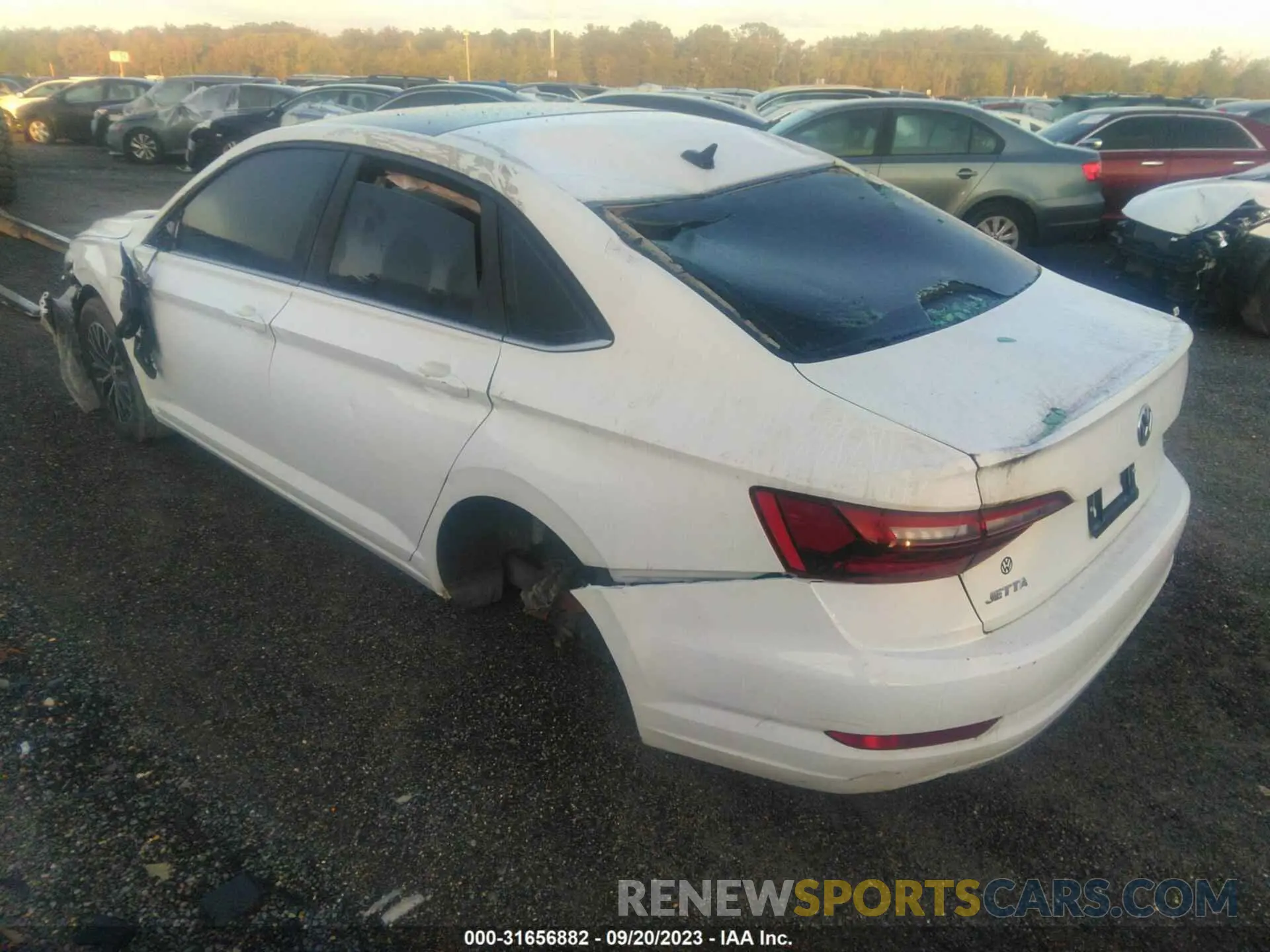 3 Photograph of a damaged car 3VWC57BU1MM017025 VOLKSWAGEN JETTA 2021
