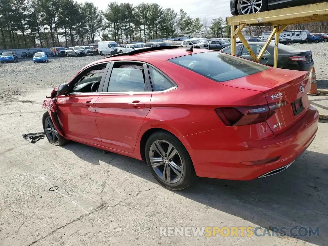 2 Photograph of a damaged car 3VWC57BU1MM017462 VOLKSWAGEN JETTA 2021
