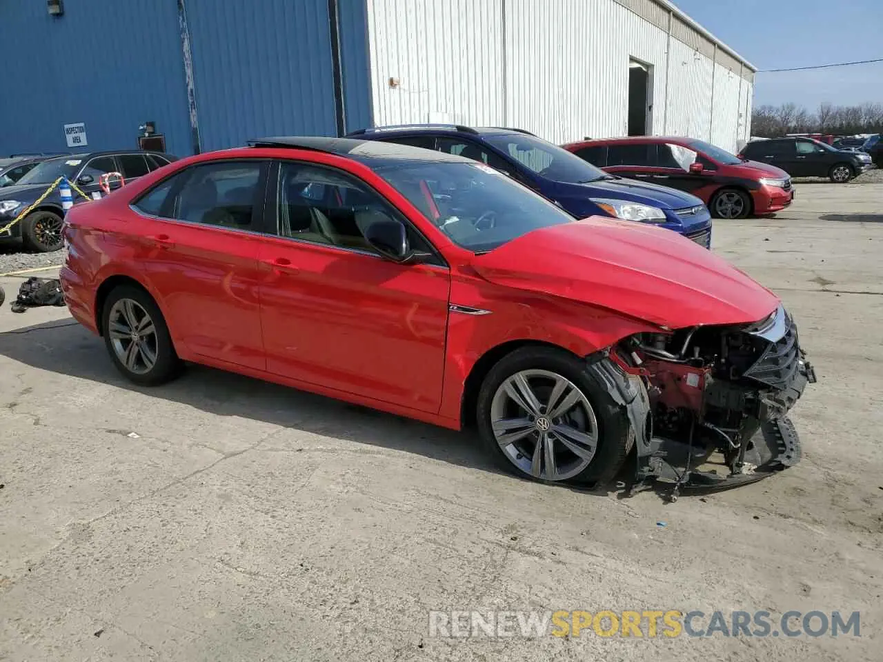 4 Photograph of a damaged car 3VWC57BU1MM017462 VOLKSWAGEN JETTA 2021