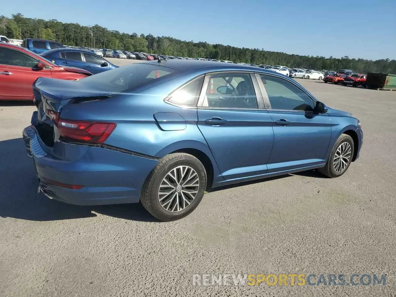 3 Photograph of a damaged car 3VWC57BU1MM027666 VOLKSWAGEN JETTA 2021