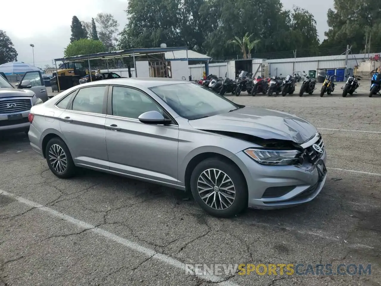 4 Photograph of a damaged car 3VWC57BU1MM031488 VOLKSWAGEN JETTA 2021