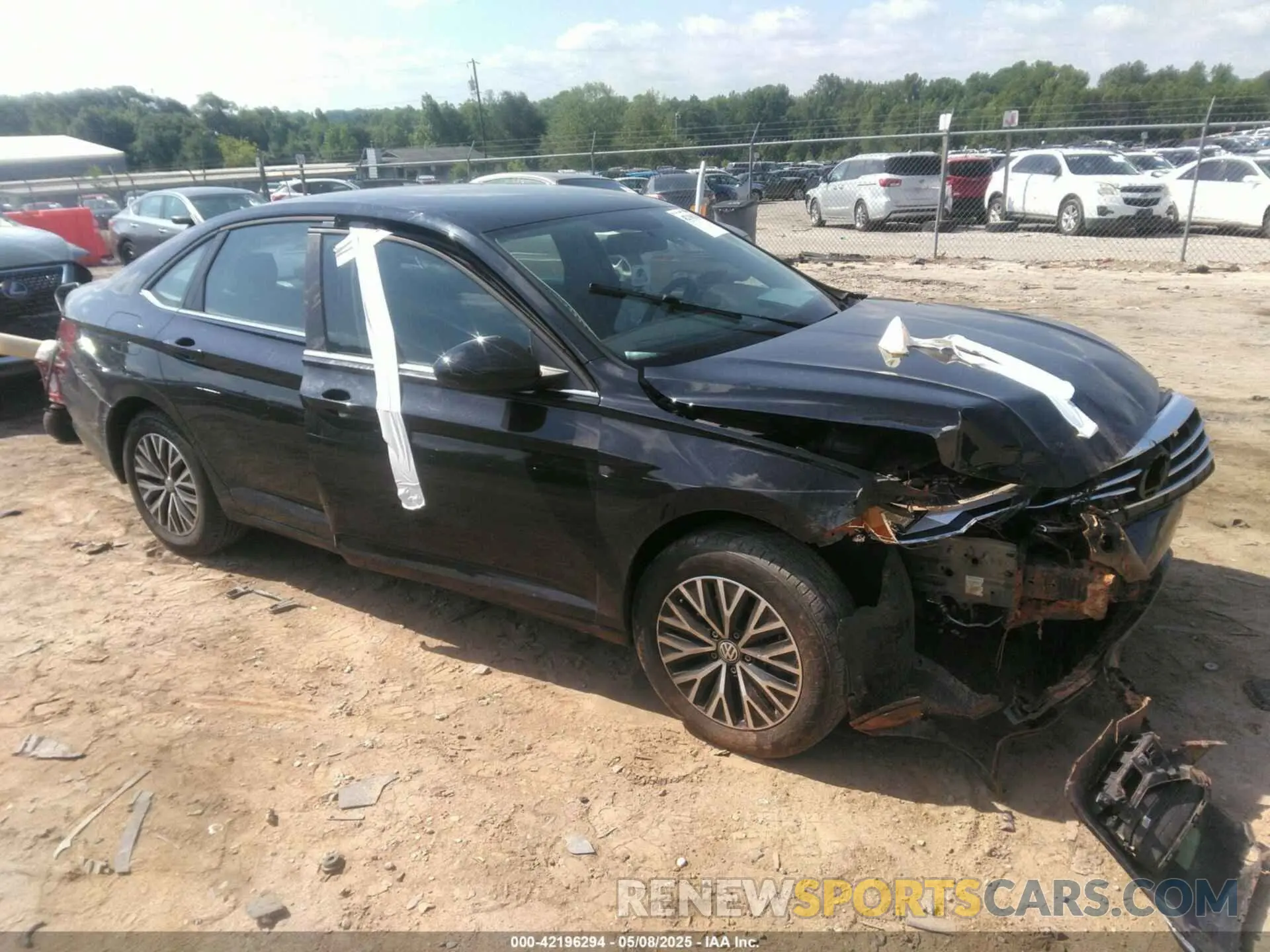1 Photograph of a damaged car 3VWC57BU1MM038232 VOLKSWAGEN JETTA 2021