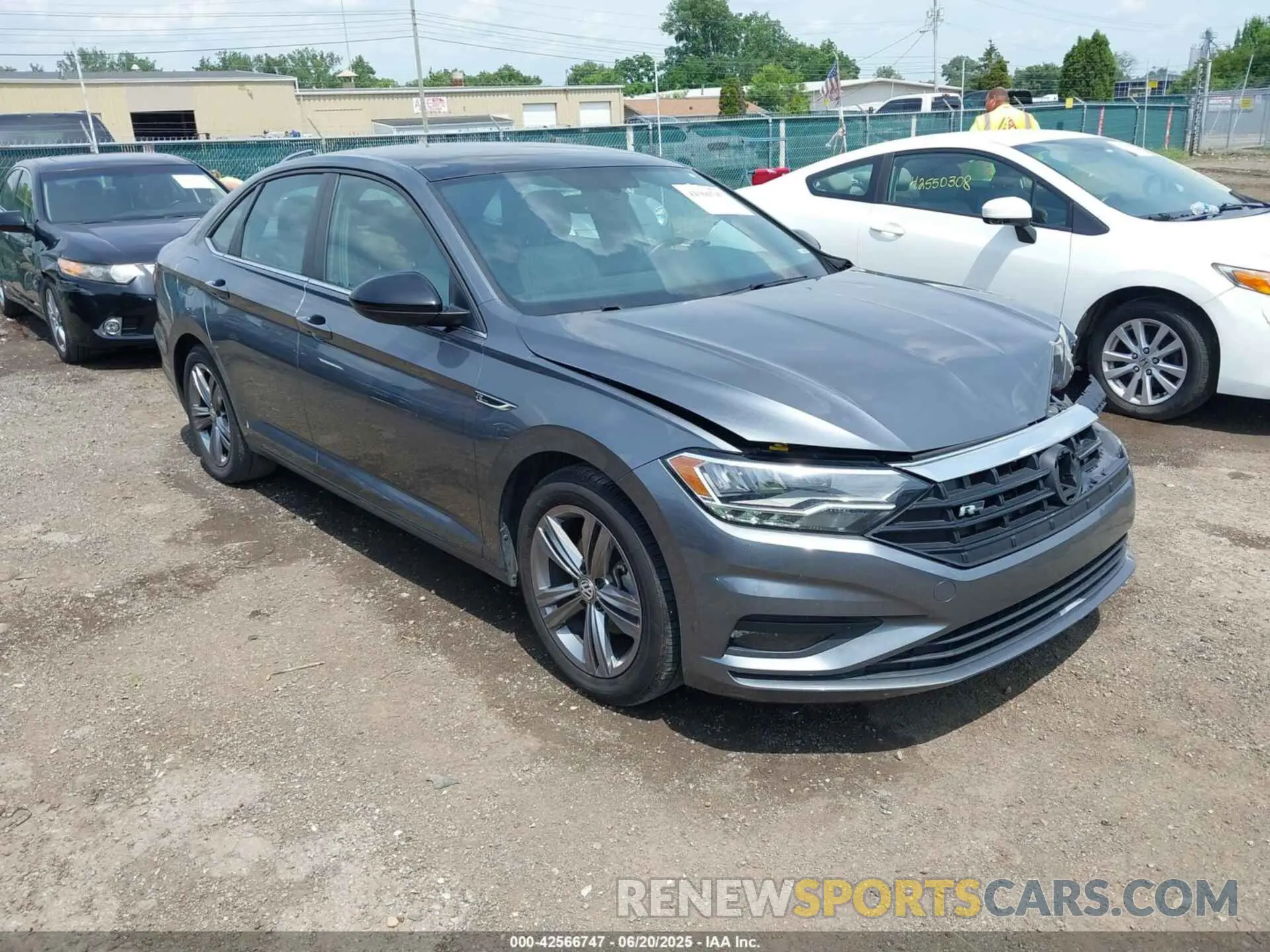 1 Photograph of a damaged car 3VWC57BU1MM047089 VOLKSWAGEN JETTA 2021