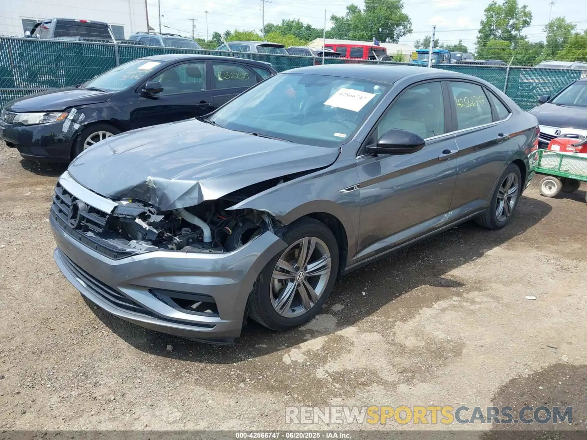 2 Photograph of a damaged car 3VWC57BU1MM047089 VOLKSWAGEN JETTA 2021