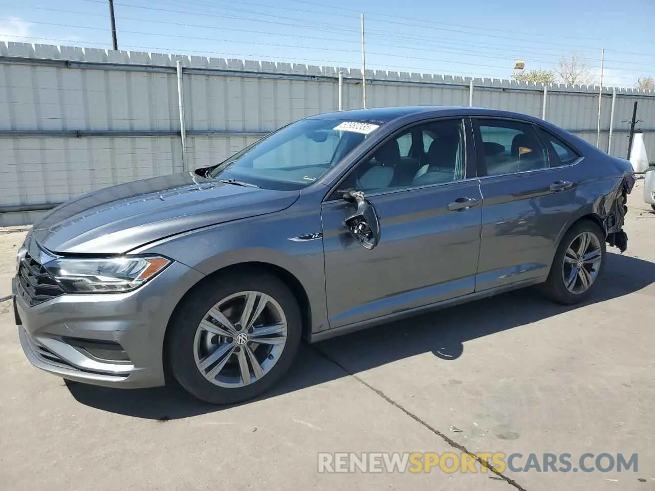 1 Photograph of a damaged car 3VWC57BU1MM048890 VOLKSWAGEN JETTA 2021