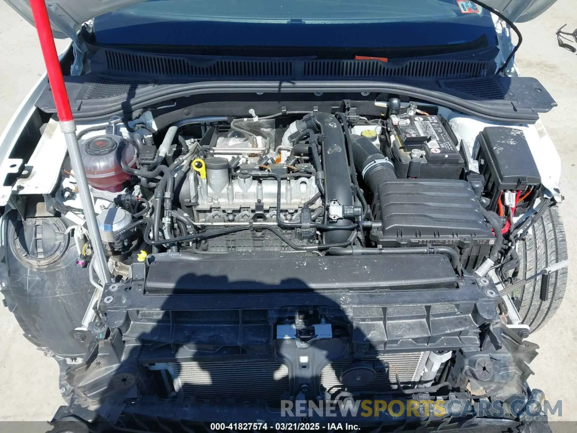 10 Photograph of a damaged car 3VWC57BU1MM070274 VOLKSWAGEN JETTA 2021