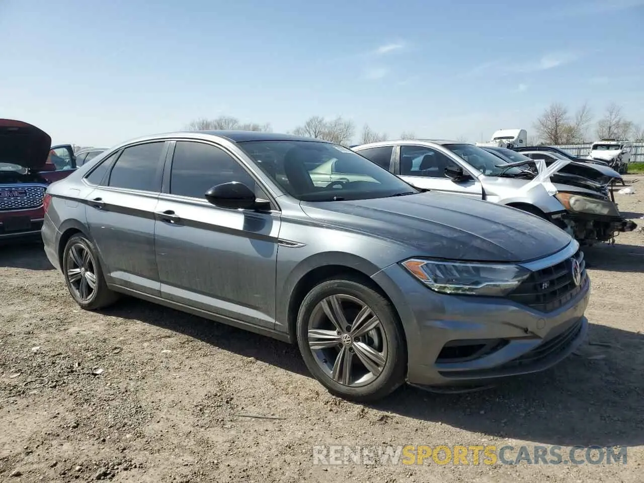 4 Photograph of a damaged car 3VWC57BU1MM098964 VOLKSWAGEN JETTA 2021