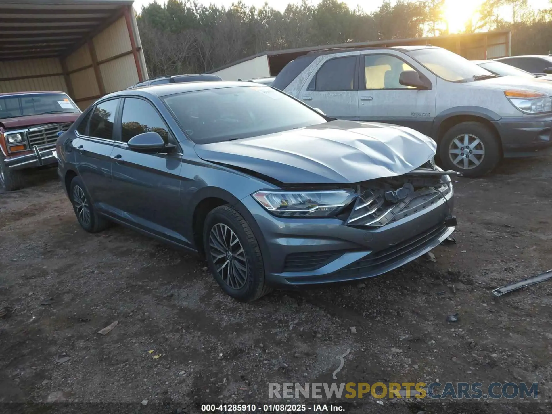1 Photograph of a damaged car 3VWC57BU2MM023545 VOLKSWAGEN JETTA 2021