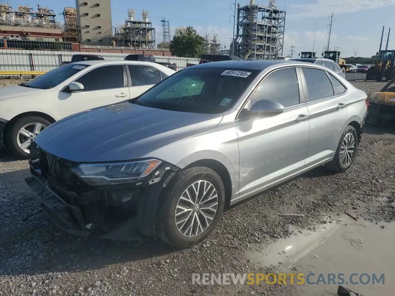 1 Photograph of a damaged car 3VWC57BU2MM026476 VOLKSWAGEN JETTA 2021