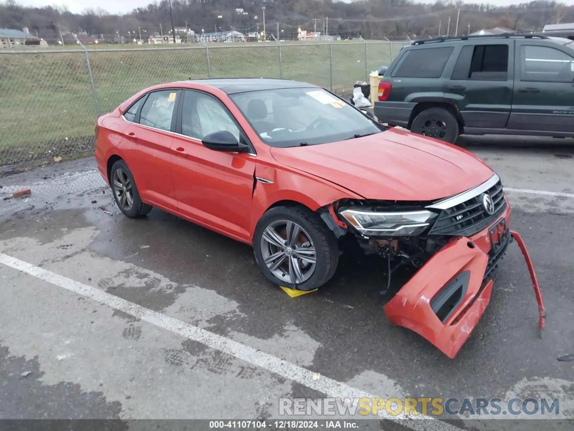 1 Photograph of a damaged car 3VWC57BU2MM059641 VOLKSWAGEN JETTA 2021