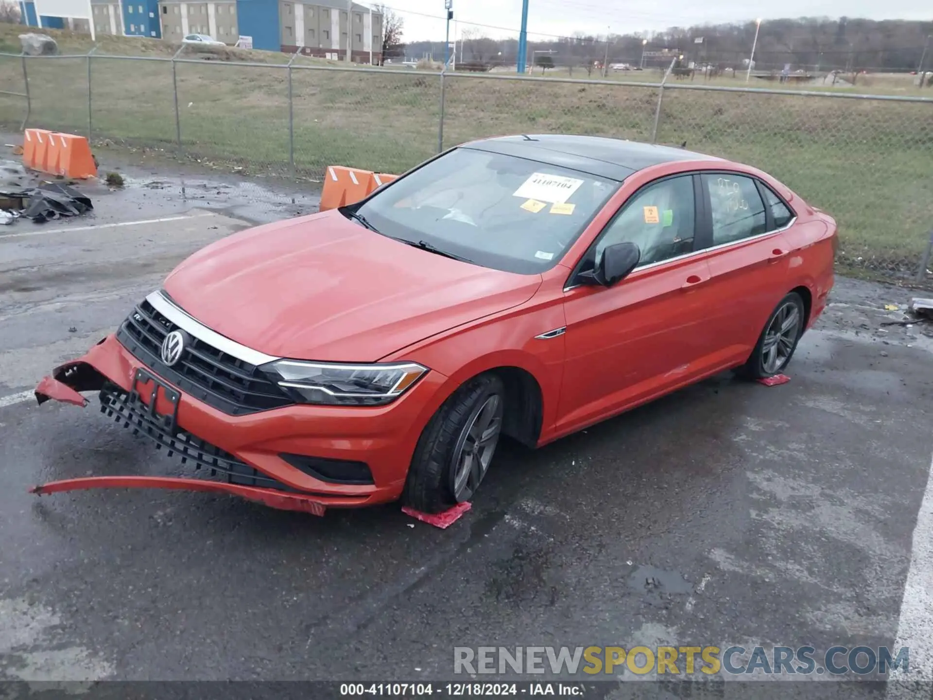 2 Photograph of a damaged car 3VWC57BU2MM059641 VOLKSWAGEN JETTA 2021