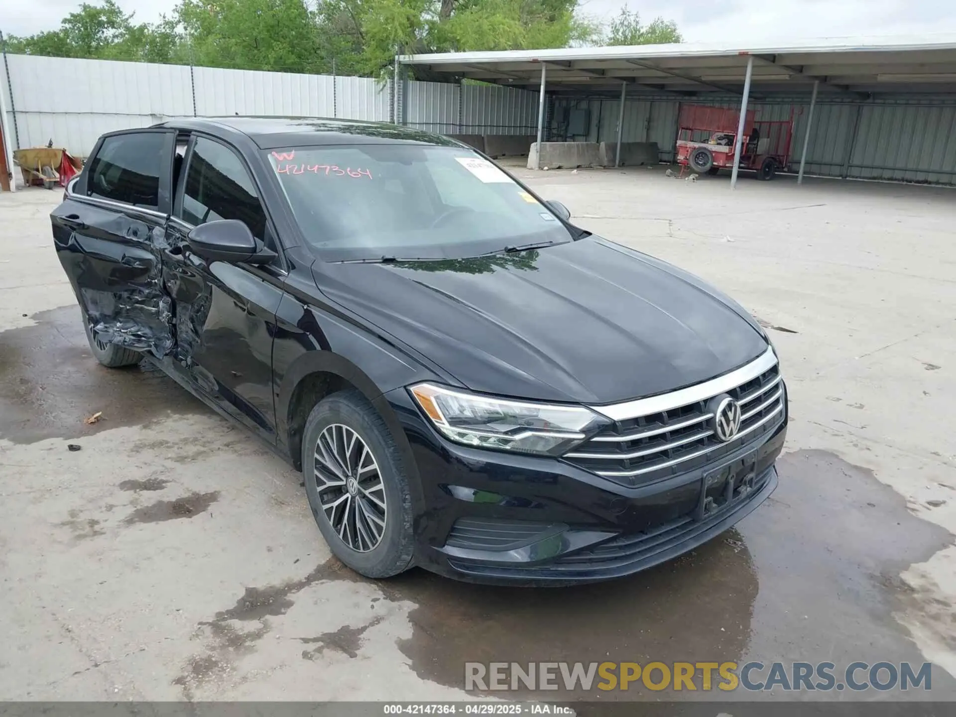 1 Photograph of a damaged car 3VWC57BU2MM094955 VOLKSWAGEN JETTA 2021