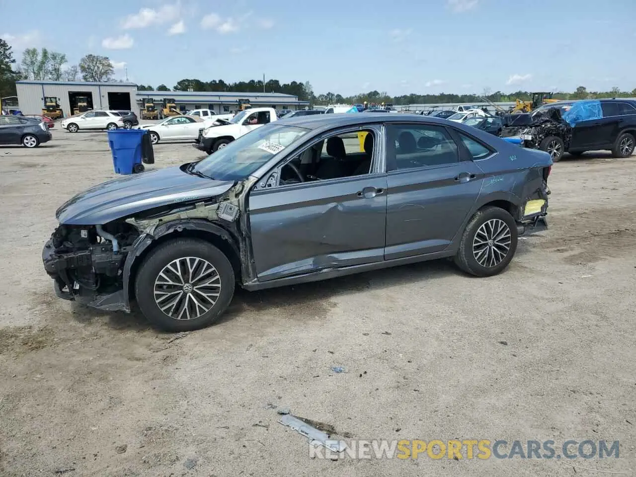 1 Photograph of a damaged car 3VWC57BU2MM103377 VOLKSWAGEN JETTA 2021