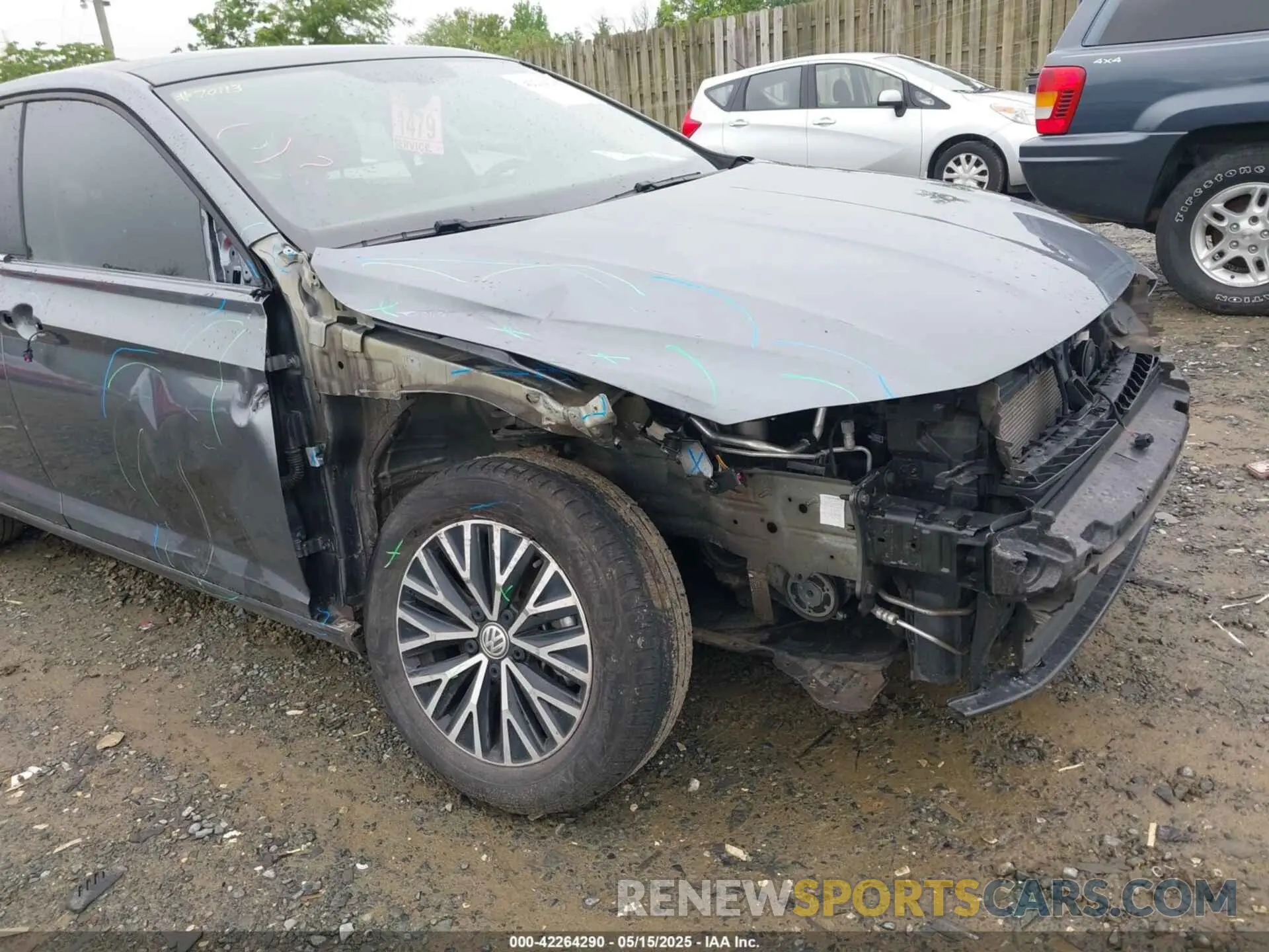 6 Photograph of a damaged car 3VWC57BU2MM103489 VOLKSWAGEN JETTA 2021
