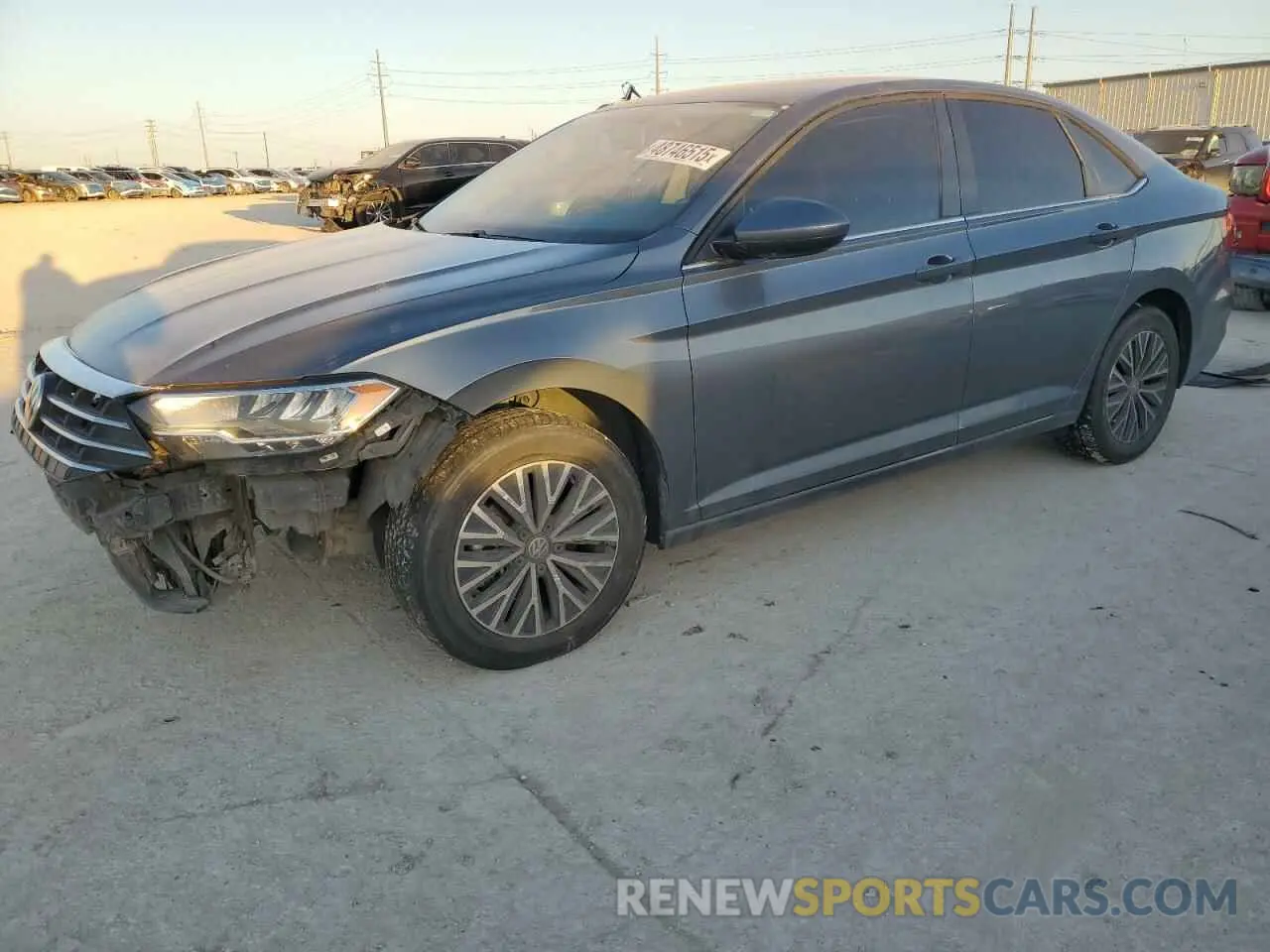 1 Photograph of a damaged car 3VWC57BU2MM104500 VOLKSWAGEN JETTA 2021