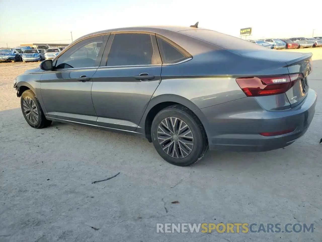 2 Photograph of a damaged car 3VWC57BU2MM104500 VOLKSWAGEN JETTA 2021
