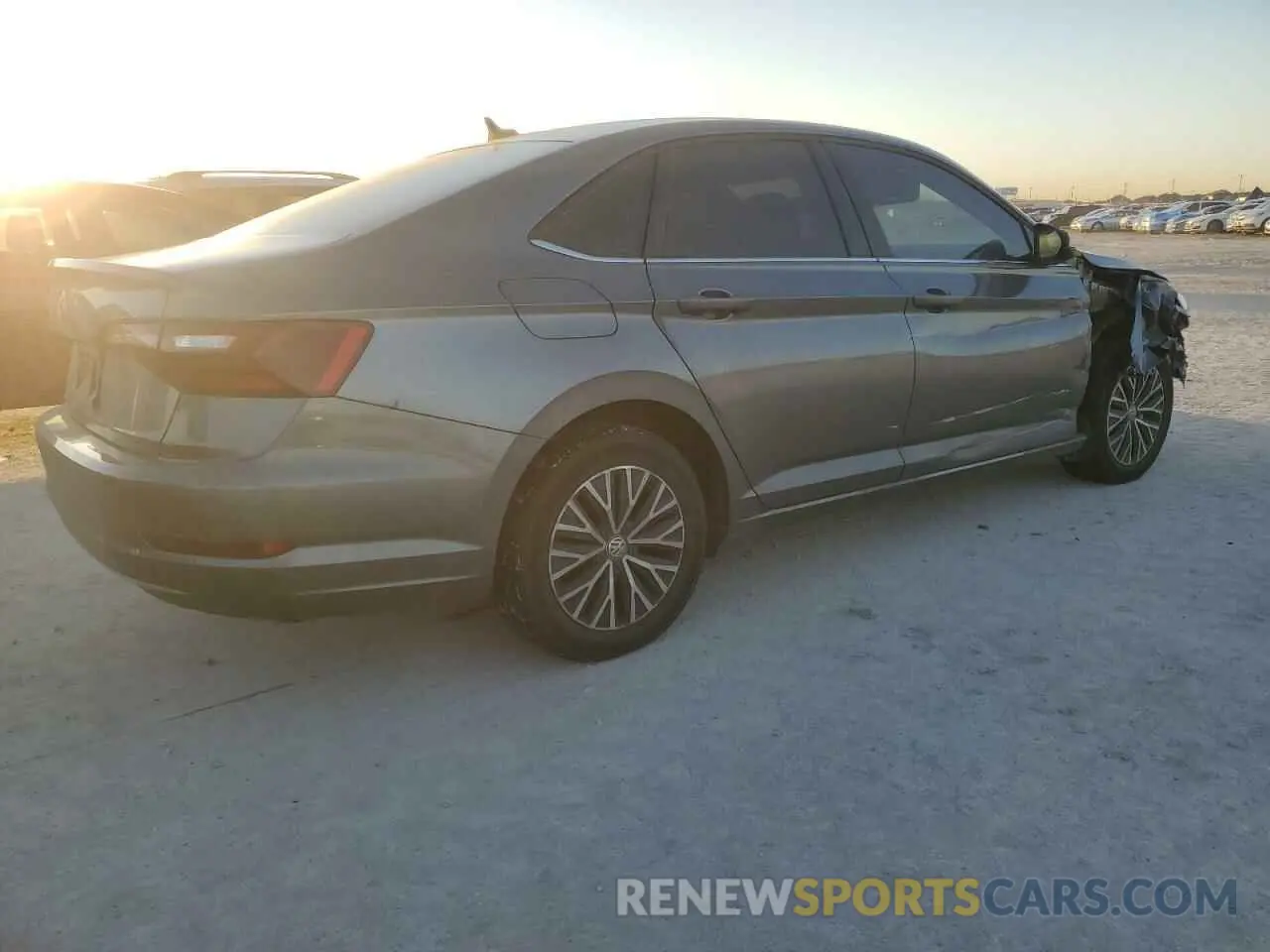 3 Photograph of a damaged car 3VWC57BU2MM104500 VOLKSWAGEN JETTA 2021