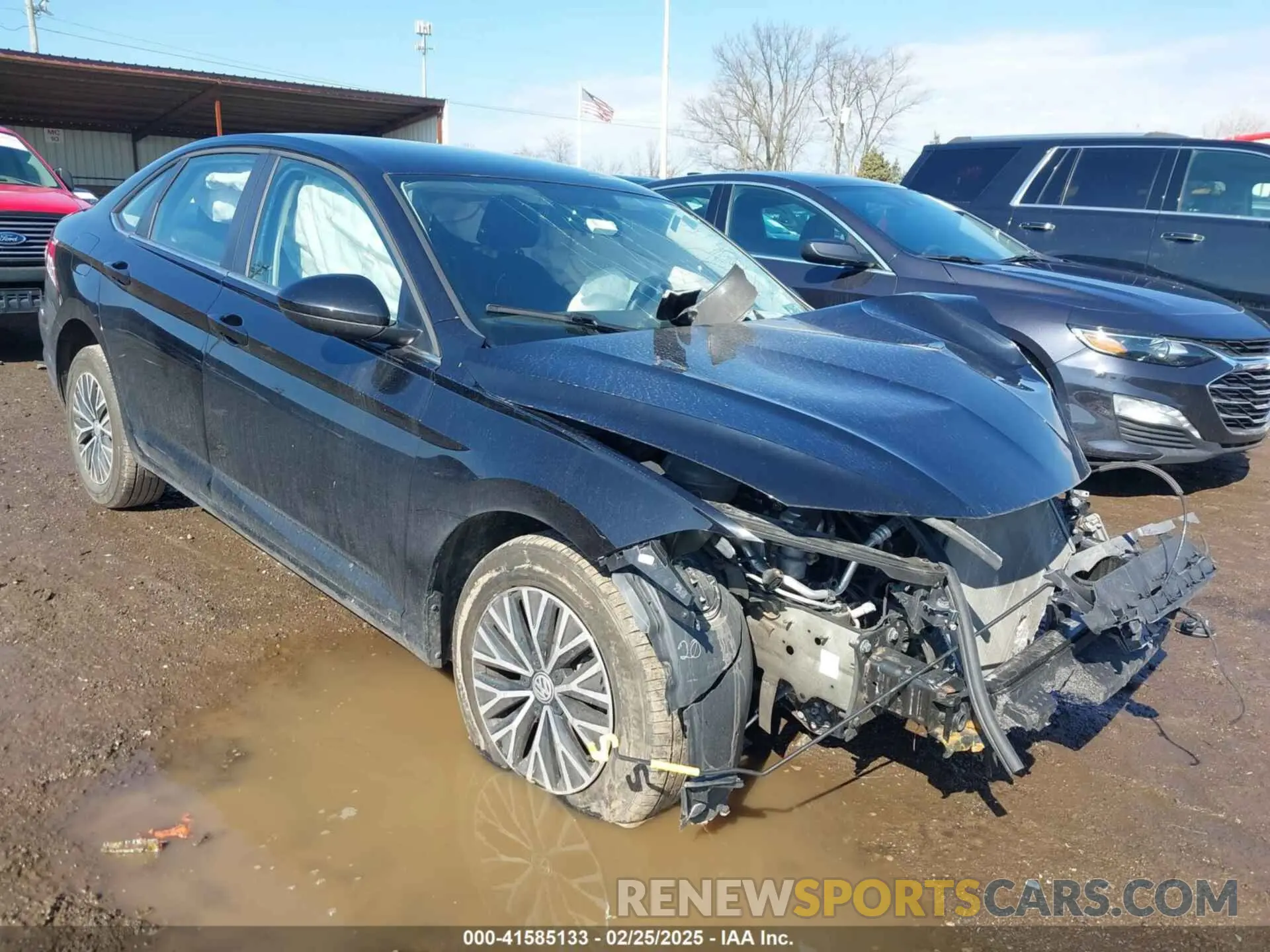1 Photograph of a damaged car 3VWC57BU3MM007189 VOLKSWAGEN JETTA 2021