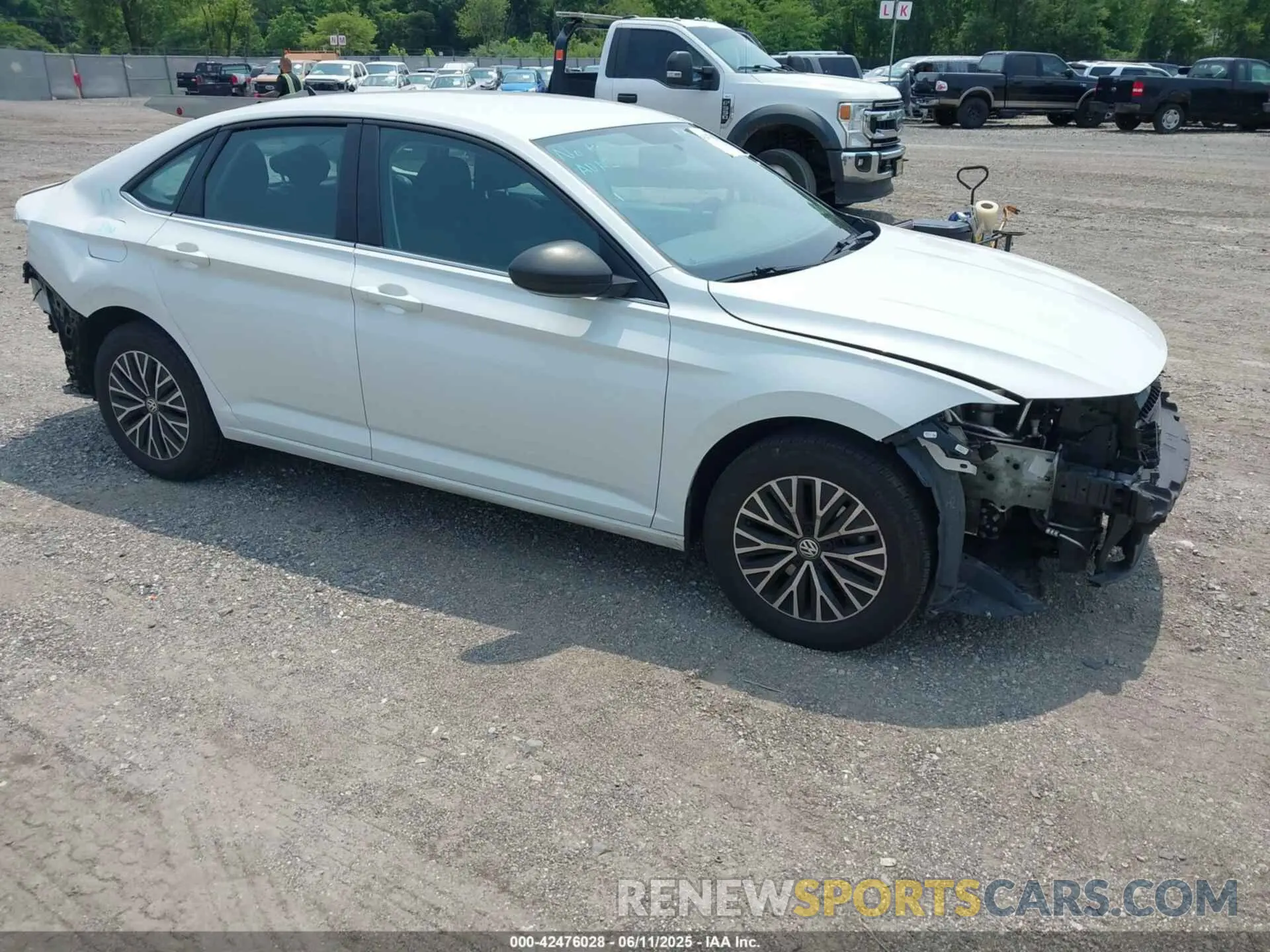 1 Photograph of a damaged car 3VWC57BU3MM027507 VOLKSWAGEN JETTA 2021