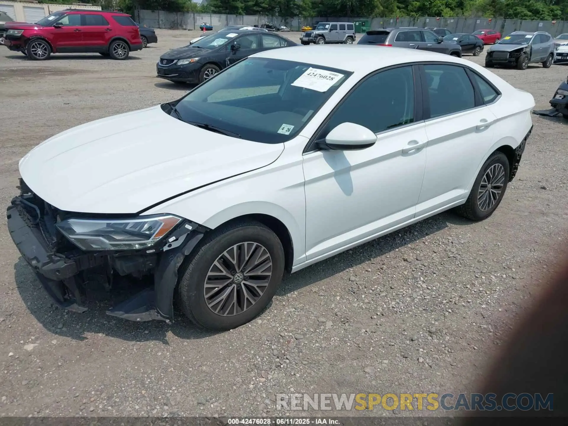 2 Photograph of a damaged car 3VWC57BU3MM027507 VOLKSWAGEN JETTA 2021