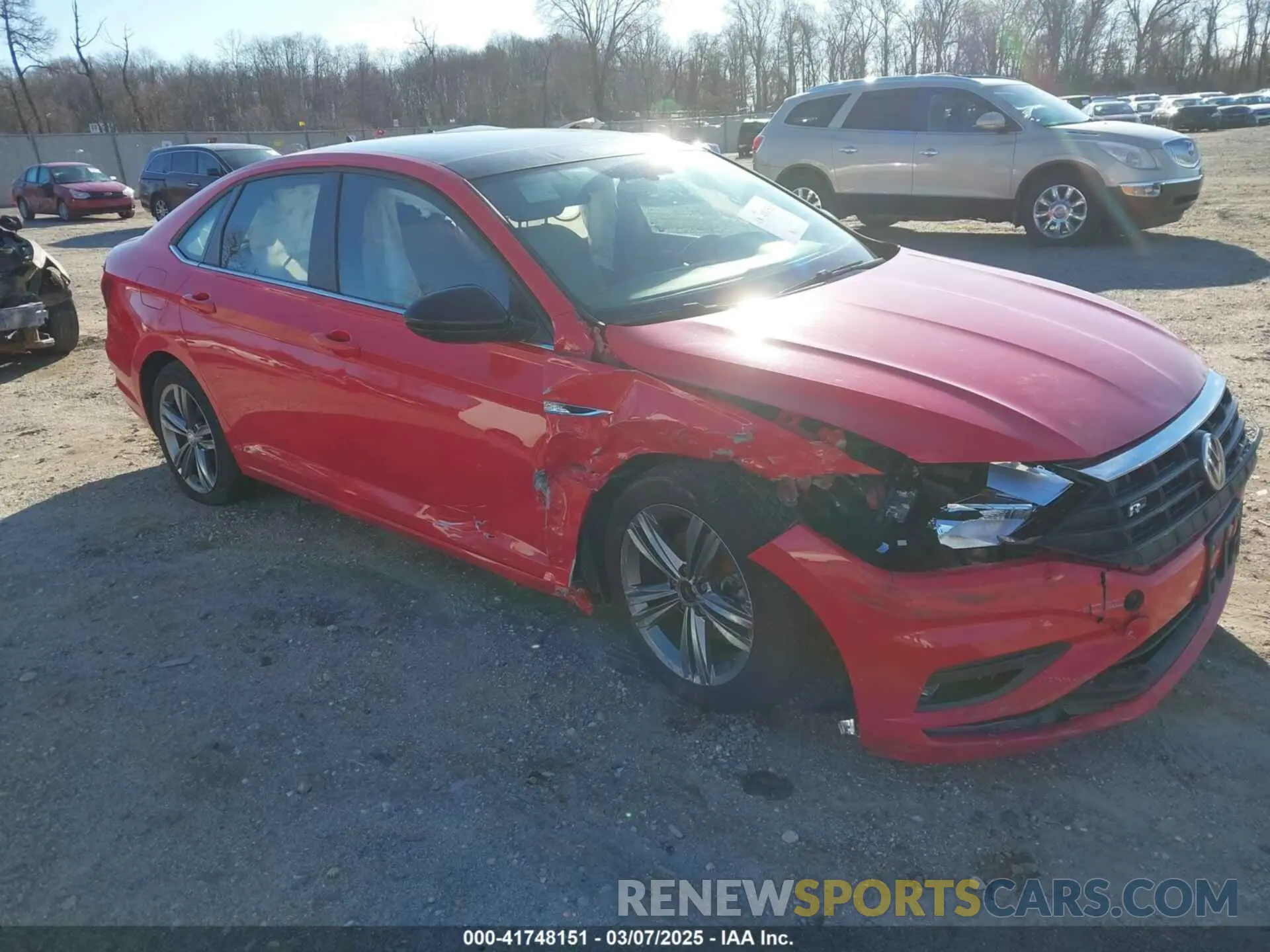 1 Photograph of a damaged car 3VWC57BU3MM049264 VOLKSWAGEN JETTA 2021