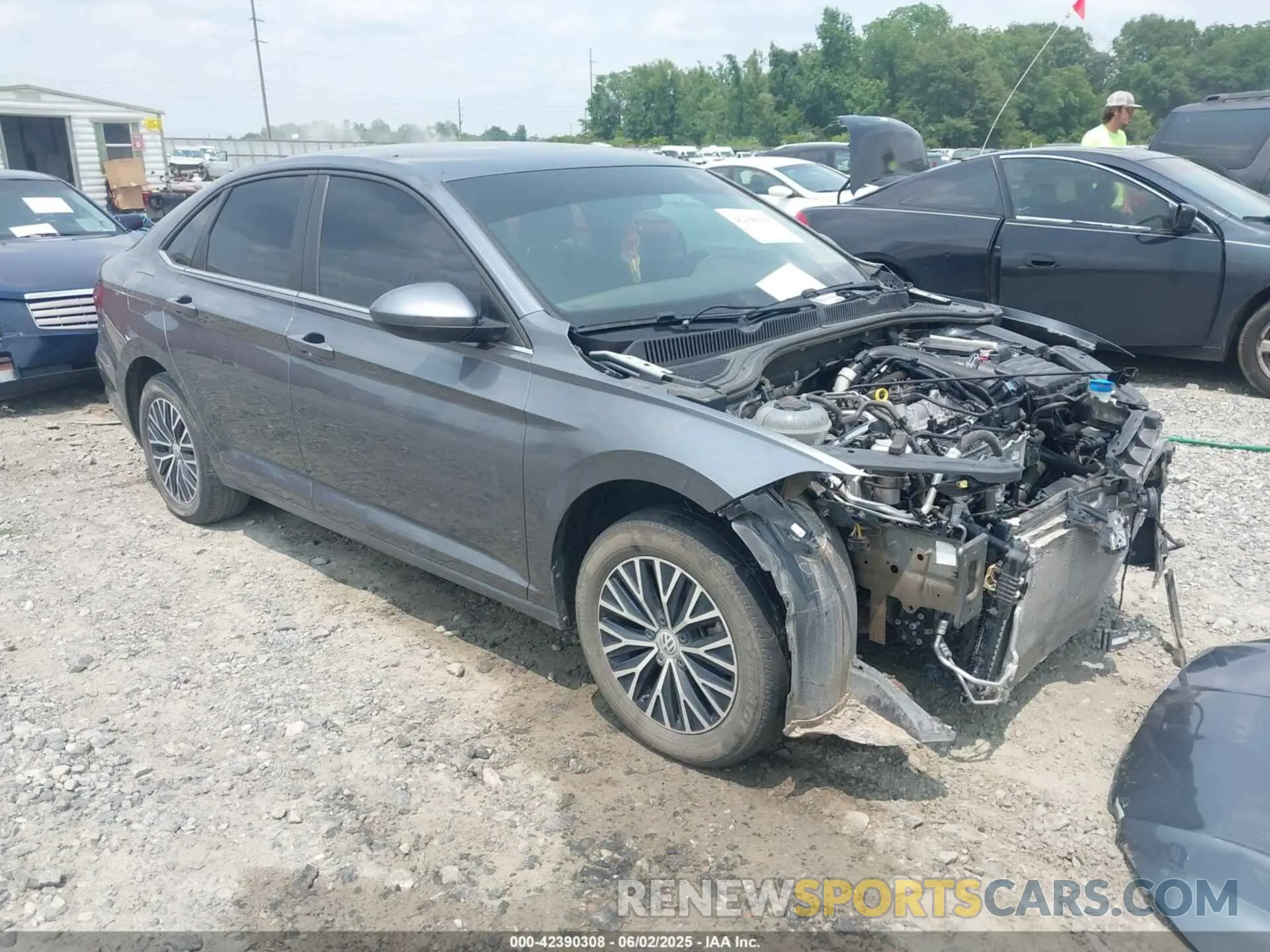 1 Photograph of a damaged car 3VWC57BU3MM063360 VOLKSWAGEN JETTA 2021