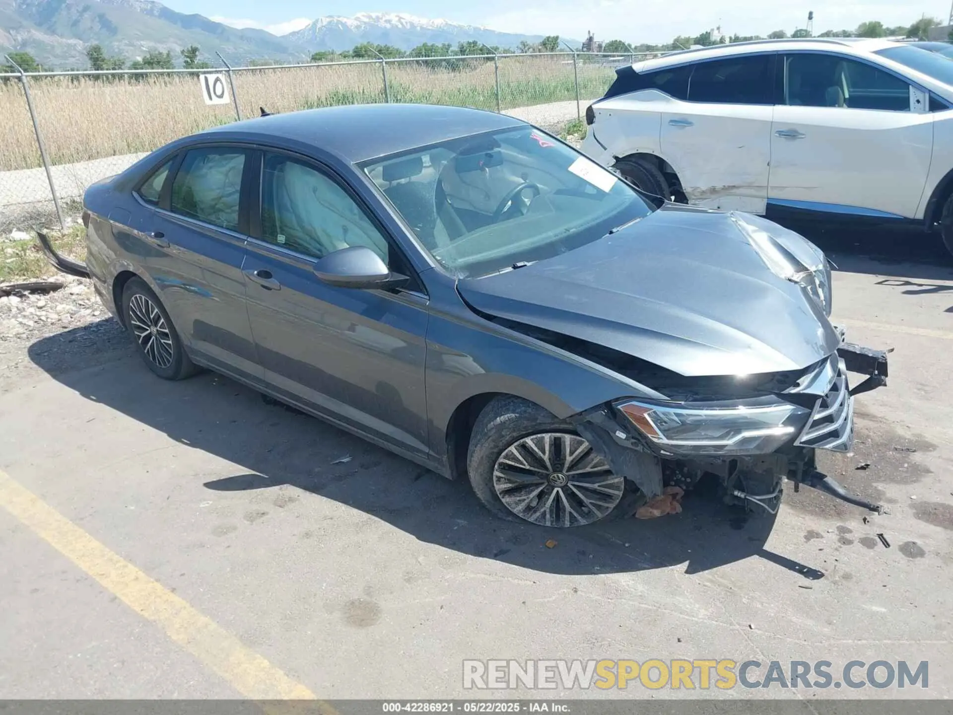 1 Photograph of a damaged car 3VWC57BU3MM065769 VOLKSWAGEN JETTA 2021