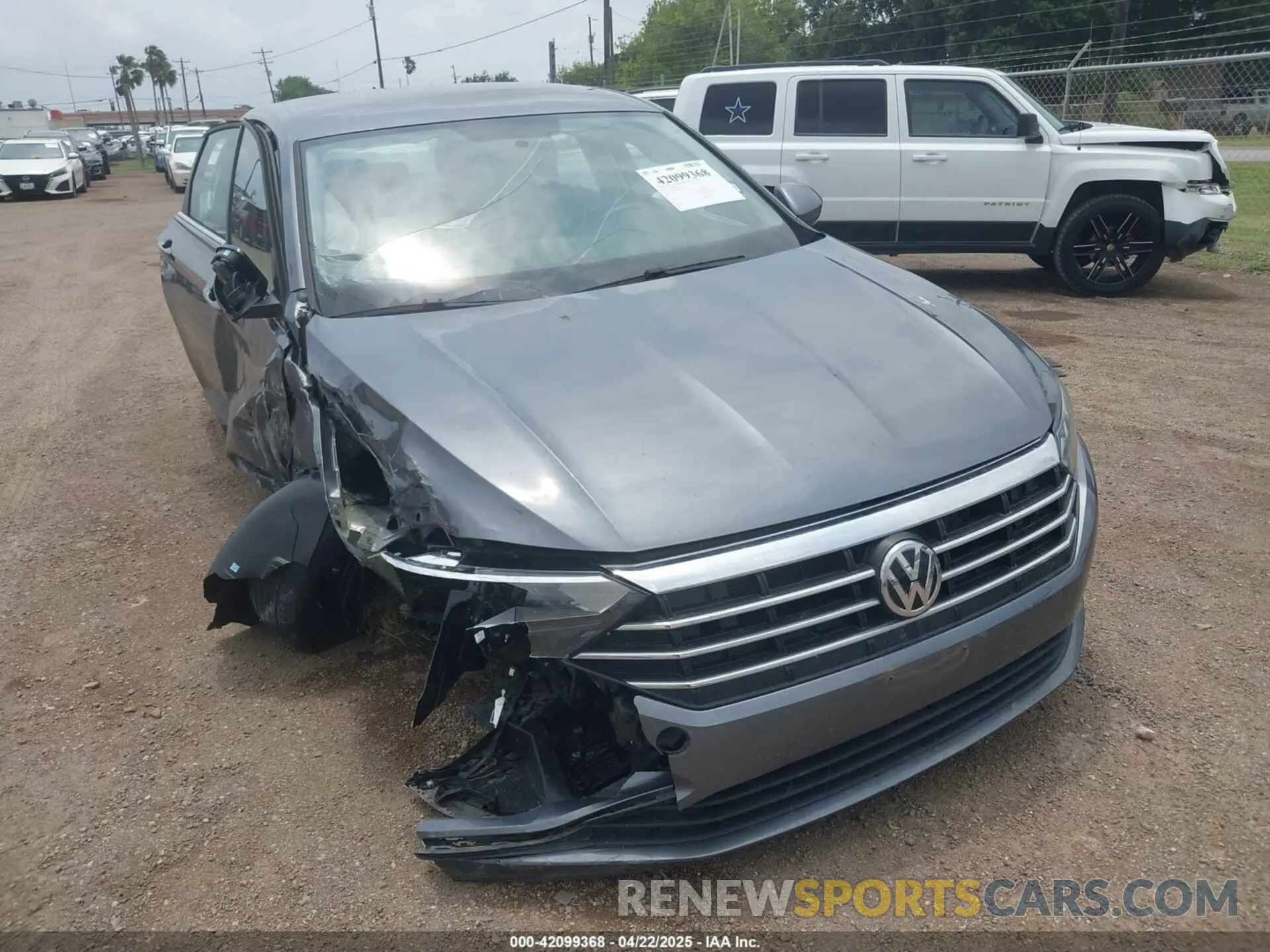 1 Photograph of a damaged car 3VWC57BU3MM067408 VOLKSWAGEN JETTA 2021