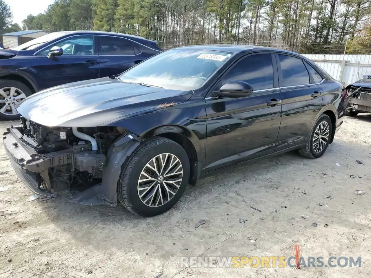 1 Photograph of a damaged car 3VWC57BU3MM068381 VOLKSWAGEN JETTA 2021