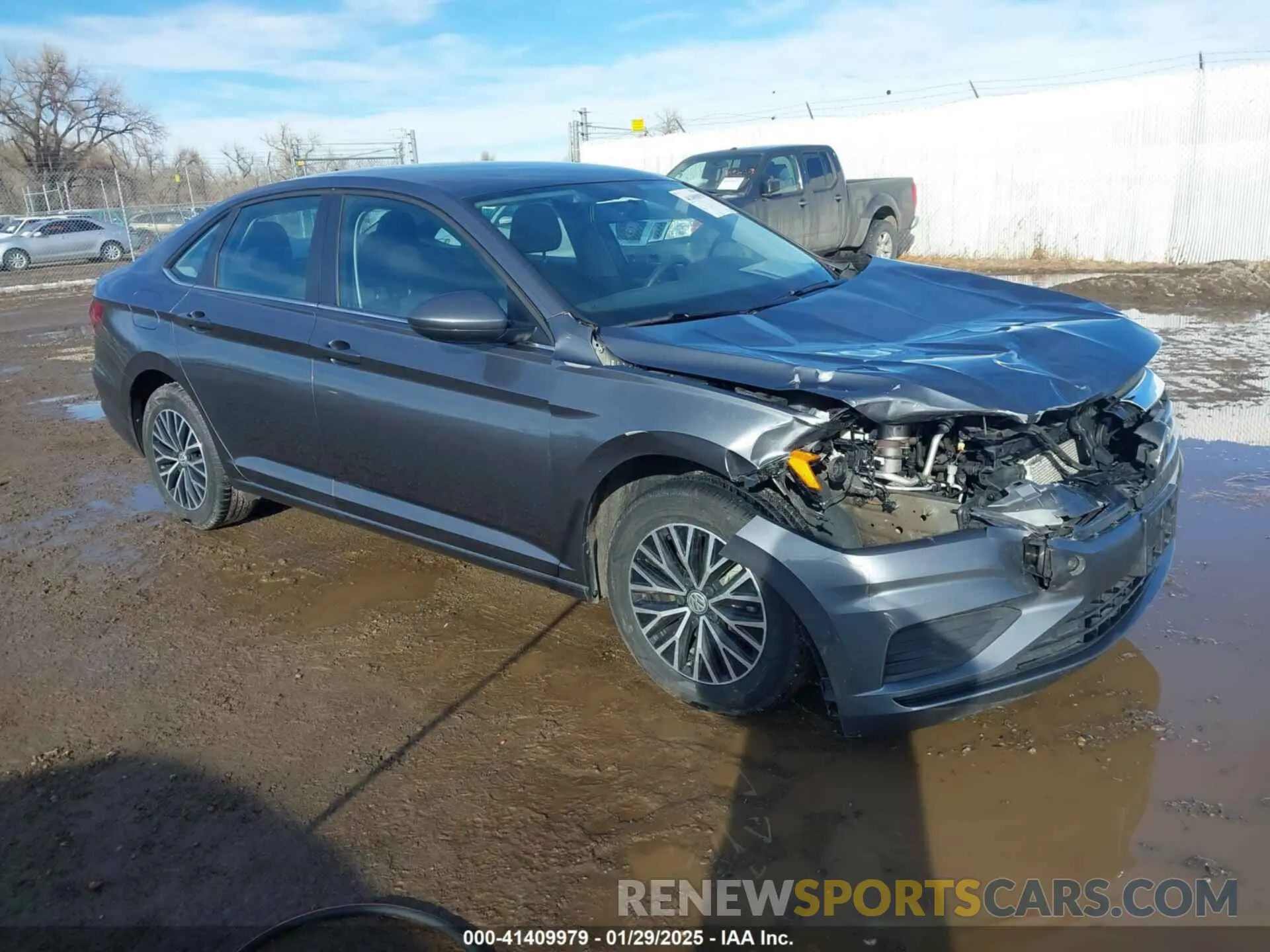 1 Photograph of a damaged car 3VWC57BU3MM083317 VOLKSWAGEN JETTA 2021