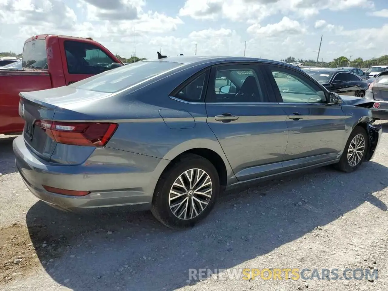 3 Photograph of a damaged car 3VWC57BU3MM091224 VOLKSWAGEN JETTA 2021