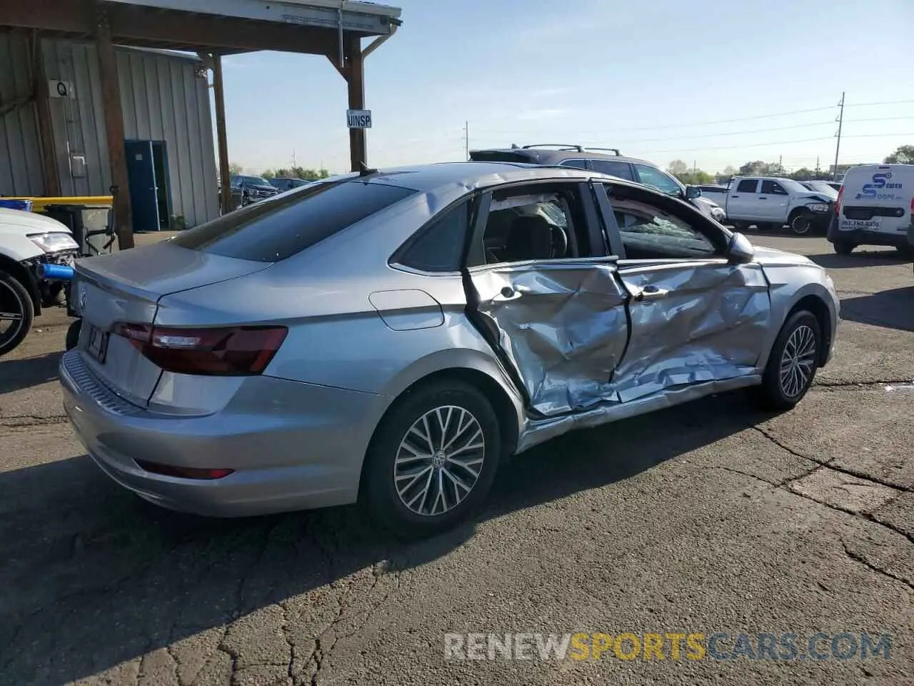 3 Photograph of a damaged car 3VWC57BU3MM093071 VOLKSWAGEN JETTA 2021