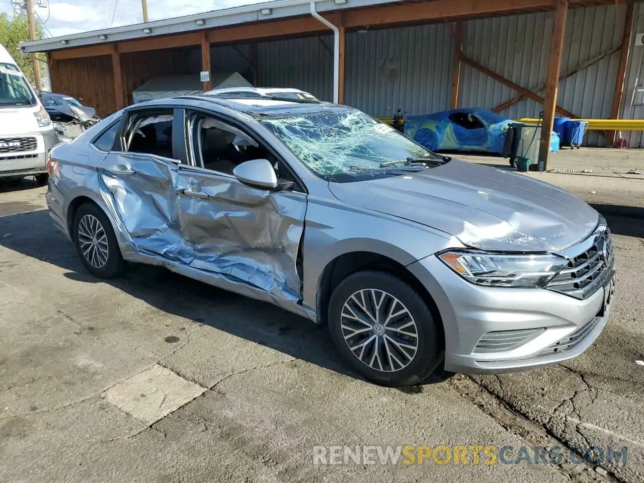 4 Photograph of a damaged car 3VWC57BU3MM093071 VOLKSWAGEN JETTA 2021