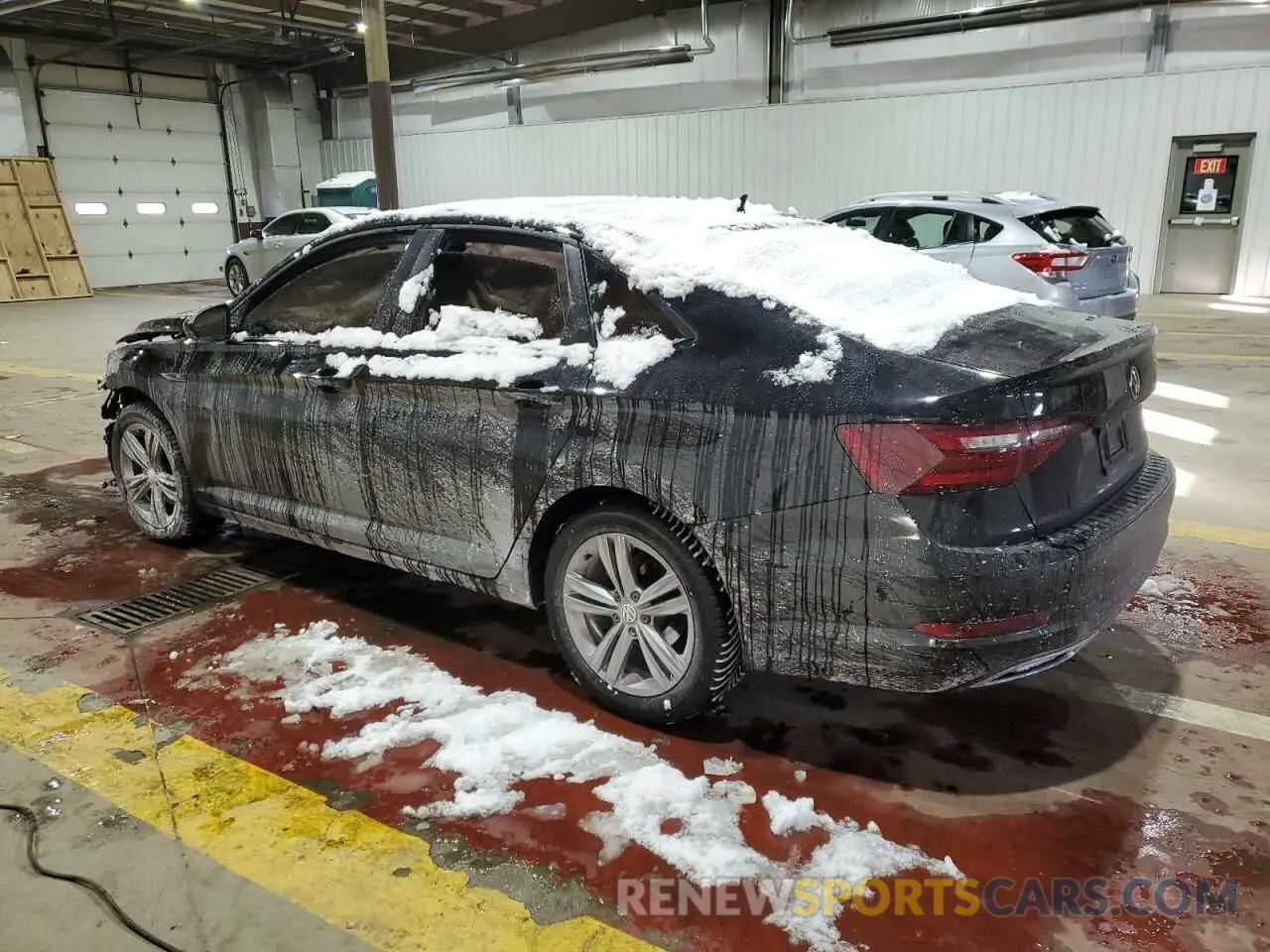 2 Photograph of a damaged car 3VWC57BU3MM093586 VOLKSWAGEN JETTA 2021
