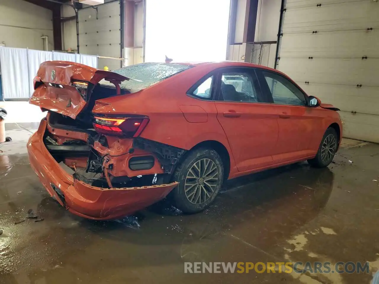 3 Photograph of a damaged car 3VWC57BU3MM095208 VOLKSWAGEN JETTA 2021