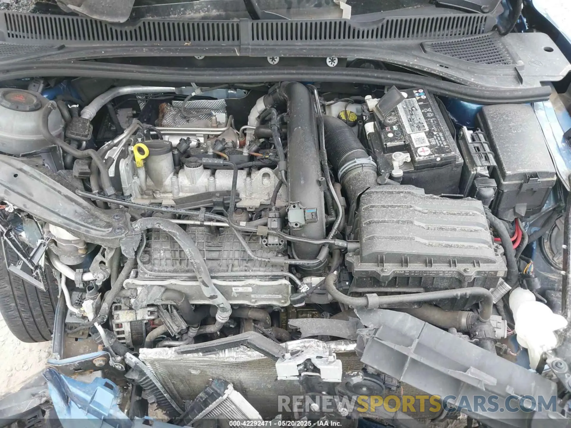 10 Photograph of a damaged car 3VWC57BU4MM012790 VOLKSWAGEN JETTA 2021