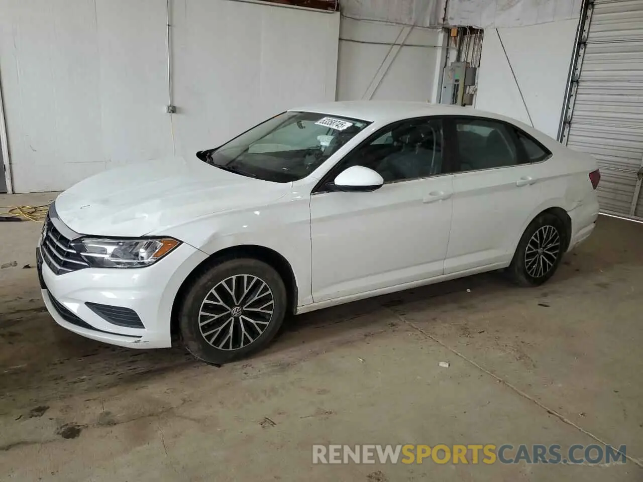 1 Photograph of a damaged car 3VWC57BU4MM014328 VOLKSWAGEN JETTA 2021