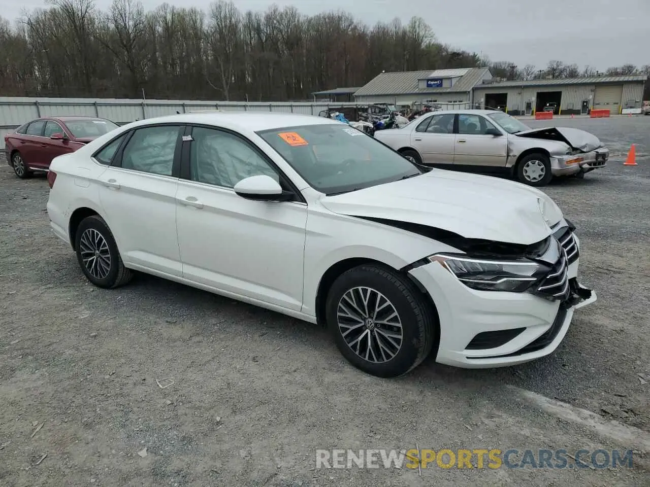4 Photograph of a damaged car 3VWC57BU4MM045501 VOLKSWAGEN JETTA 2021