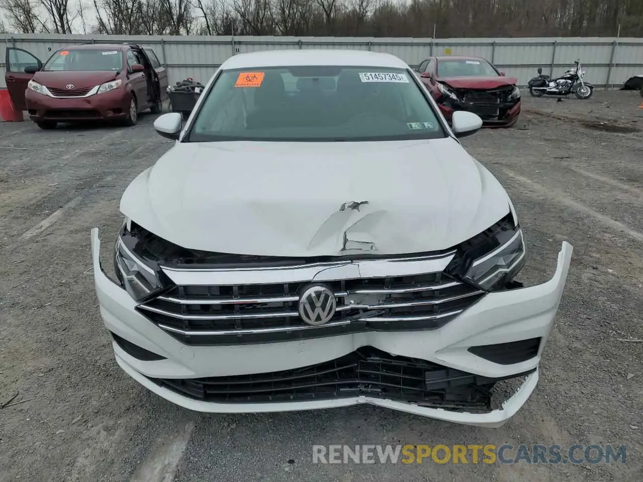 5 Photograph of a damaged car 3VWC57BU4MM045501 VOLKSWAGEN JETTA 2021