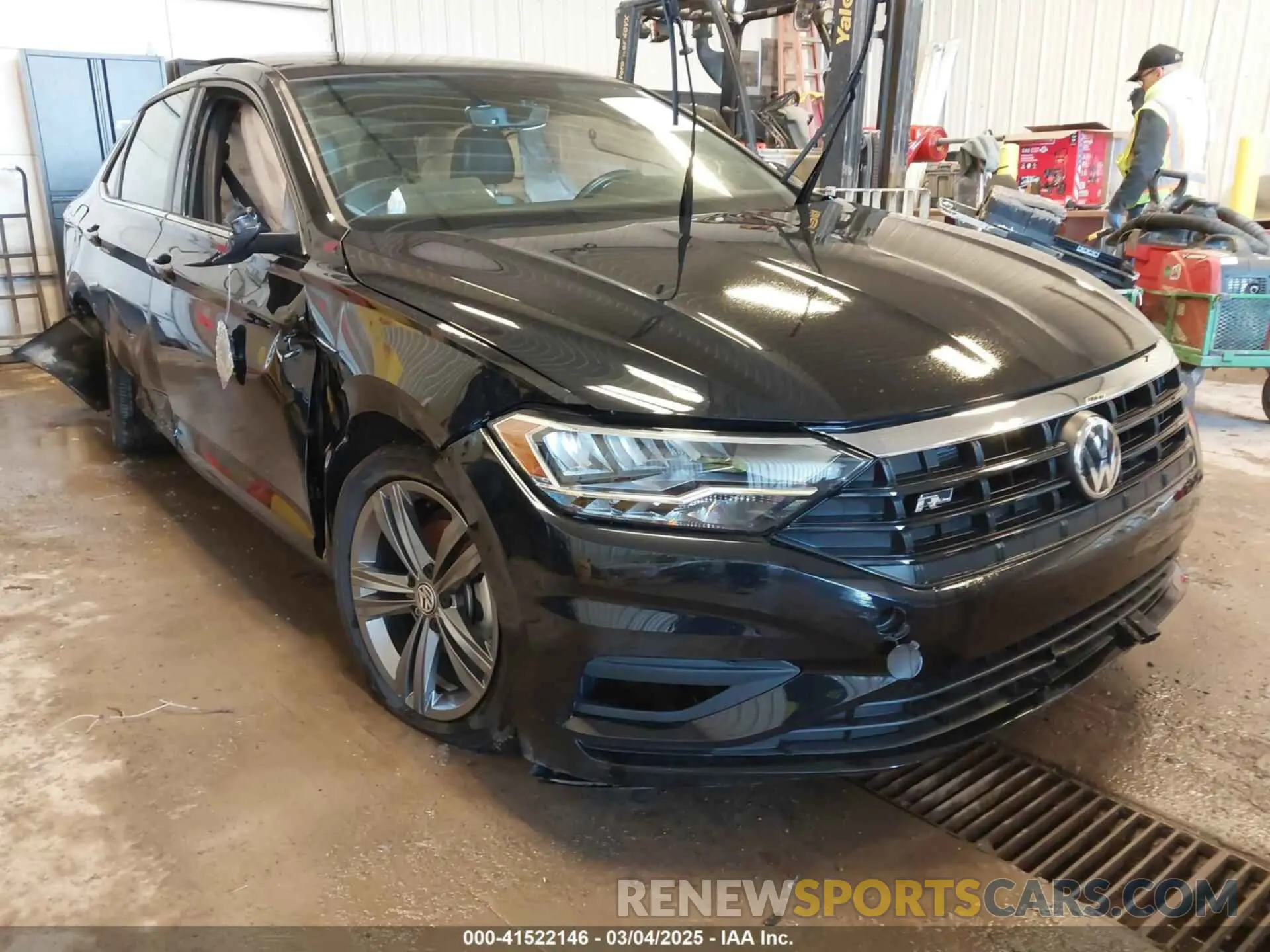 1 Photograph of a damaged car 3VWC57BU4MM087246 VOLKSWAGEN JETTA 2021