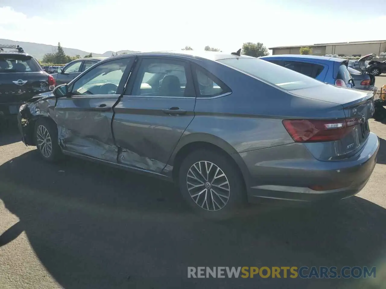 2 Photograph of a damaged car 3VWC57BU4MM091829 VOLKSWAGEN JETTA 2021