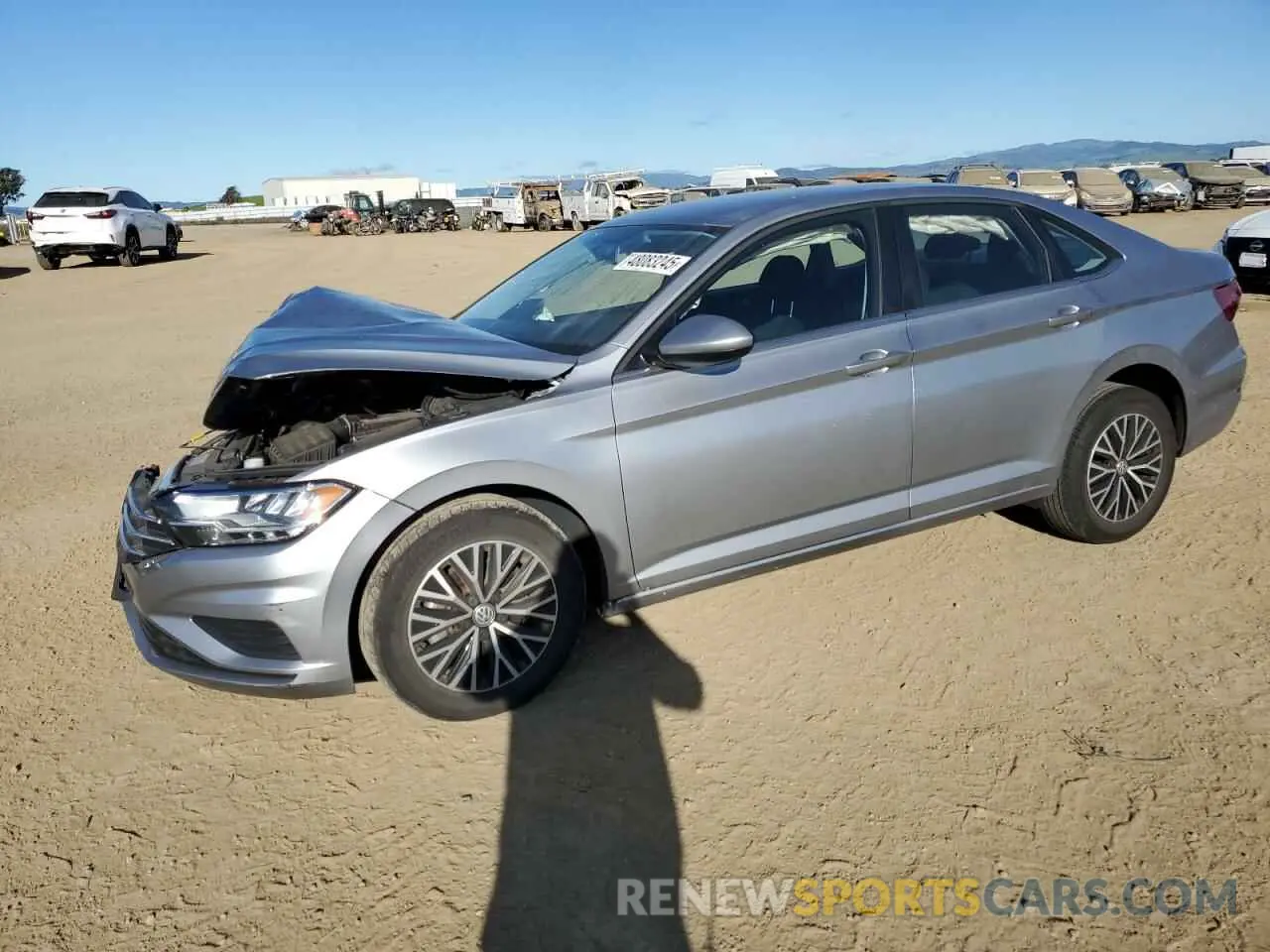 1 Photograph of a damaged car 3VWC57BU4MM098392 VOLKSWAGEN JETTA 2021