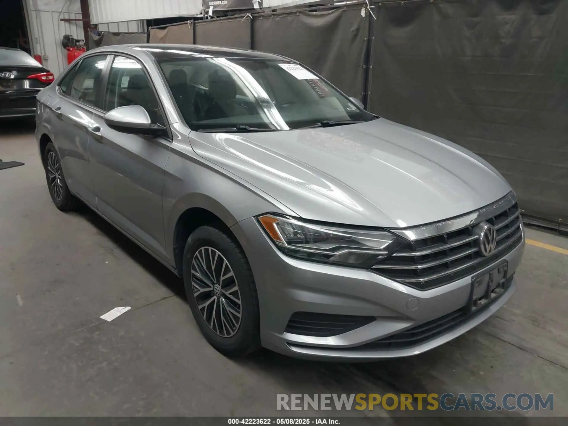 1 Photograph of a damaged car 3VWC57BU4MM100299 VOLKSWAGEN JETTA 2021